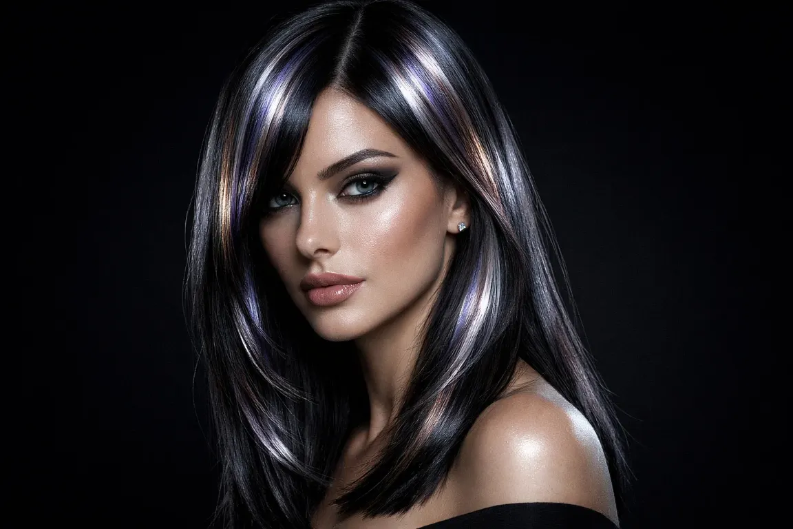 Metallic and Holographic Highlights