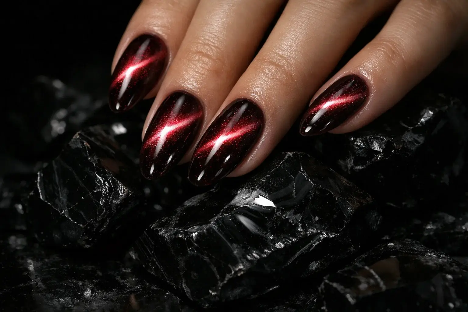 Magnetic Cat Eye Effect