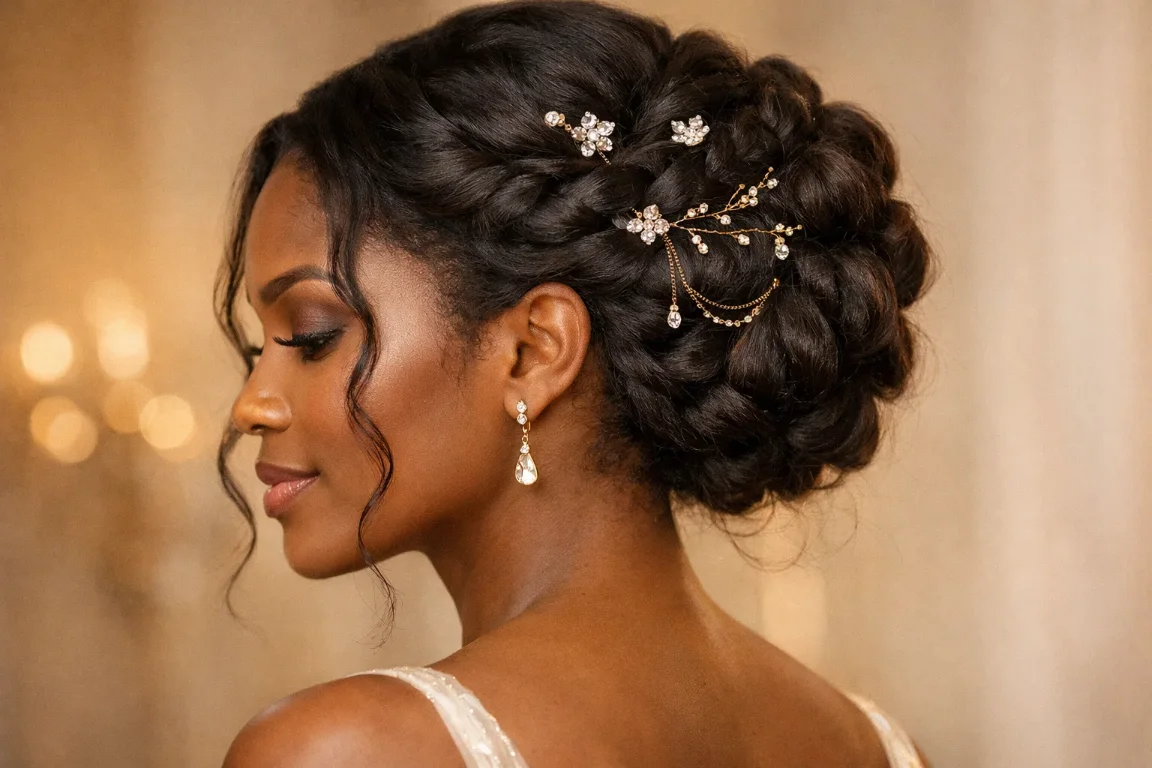 Romantic Braided Updo