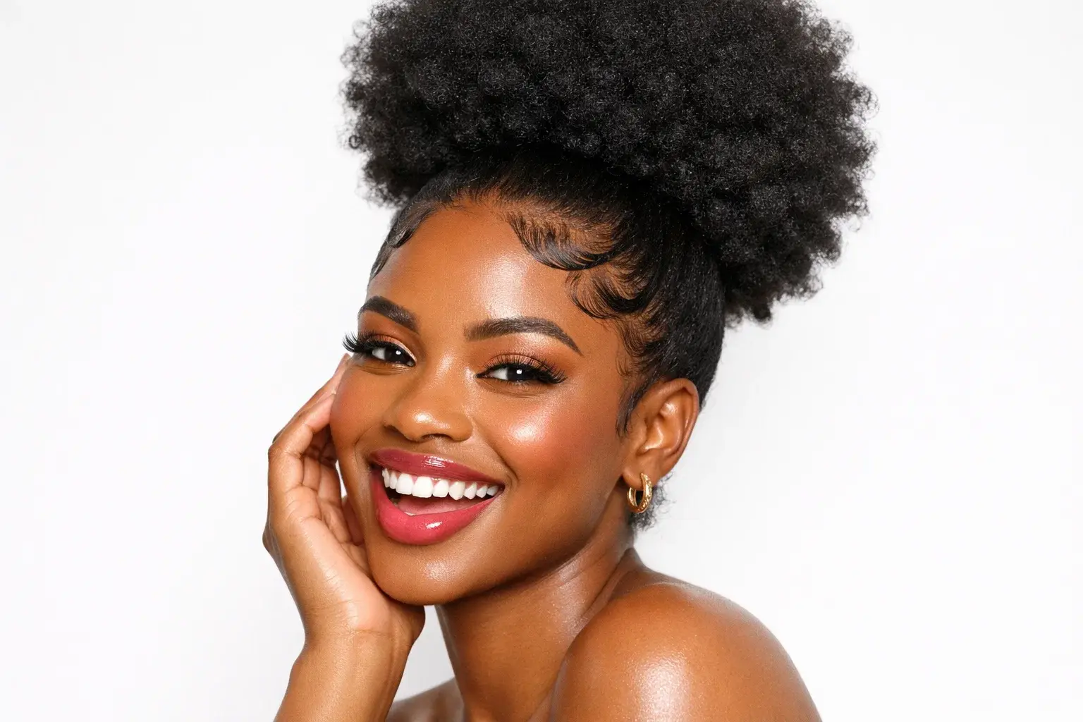 High Puff with Edges