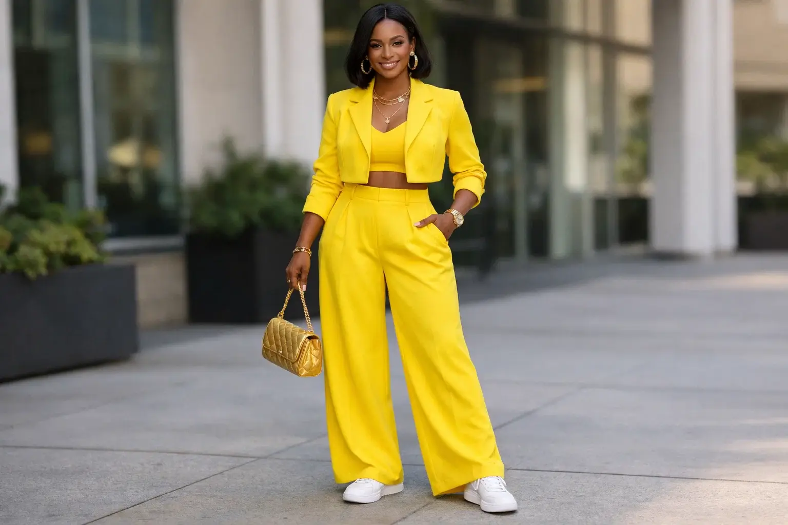 The Canary Yellow Co-ord Set