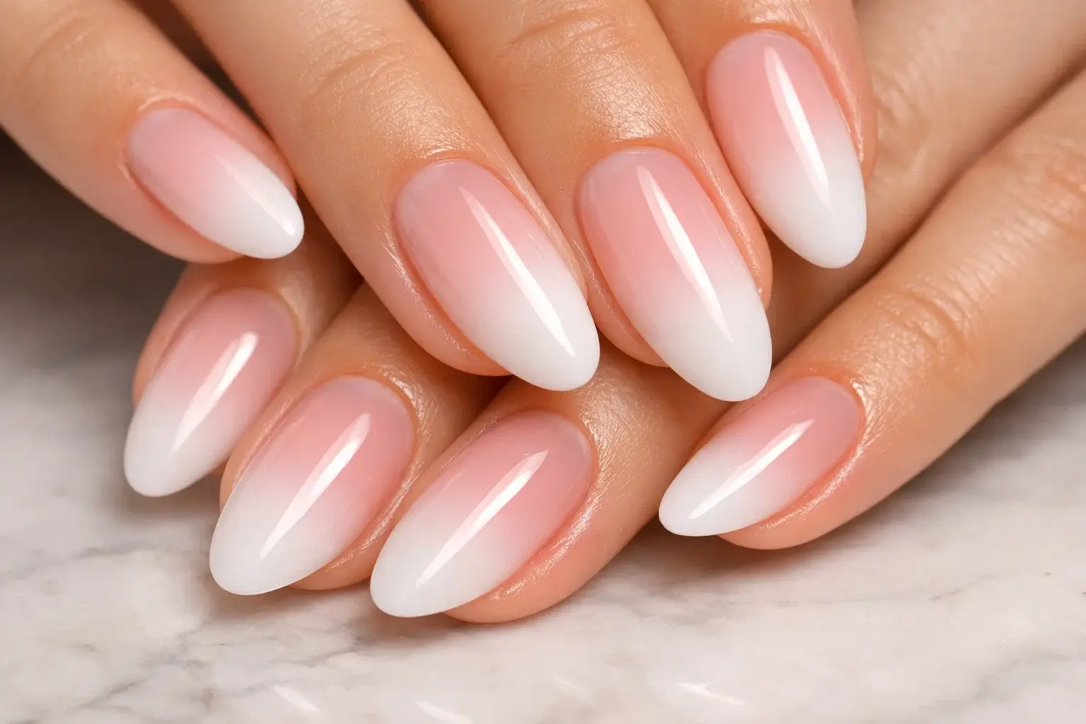 Soft Ombre Nails