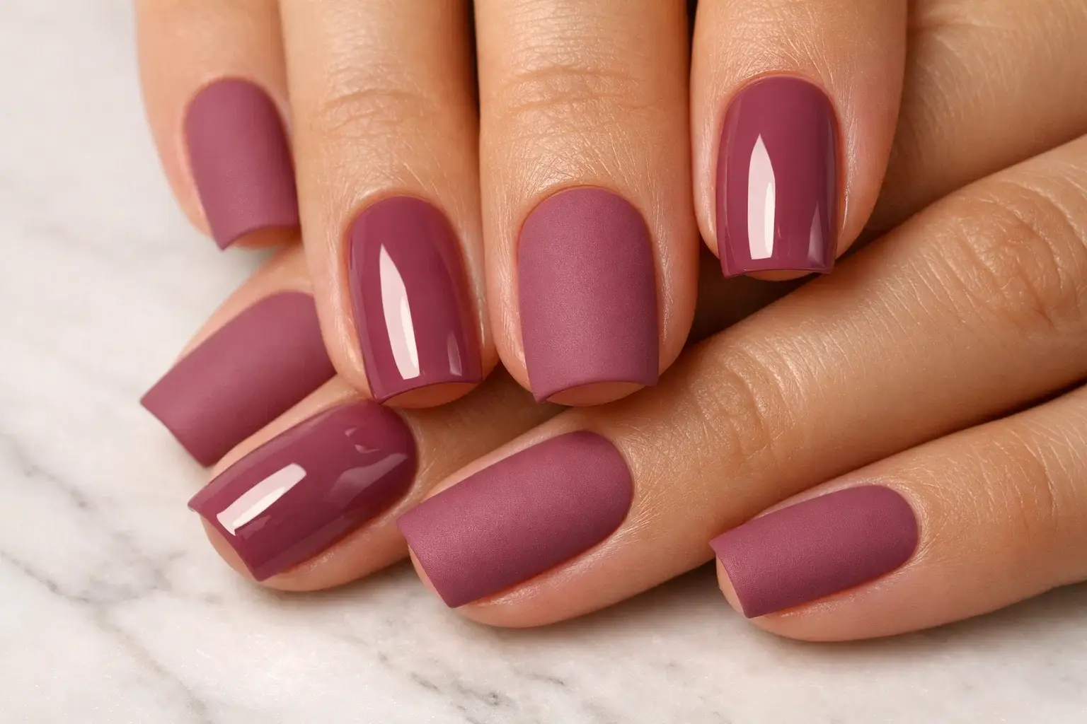 Tonal Monochromatic Nails