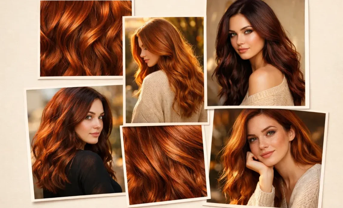 16 Latest Ideas Auburn Hair Color 2026 Balayage for Stylish Look