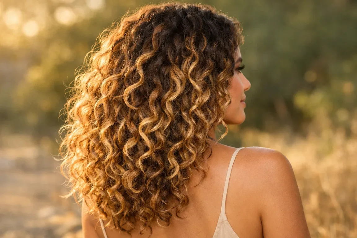 The Balayage Curl