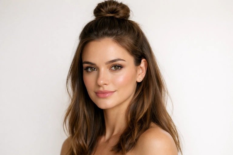 Half-Up Top Knot