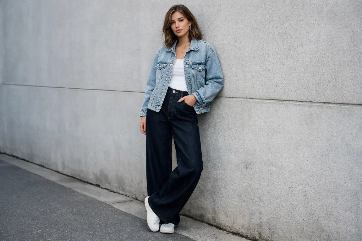 Denim on Denim with Intentional Contrast