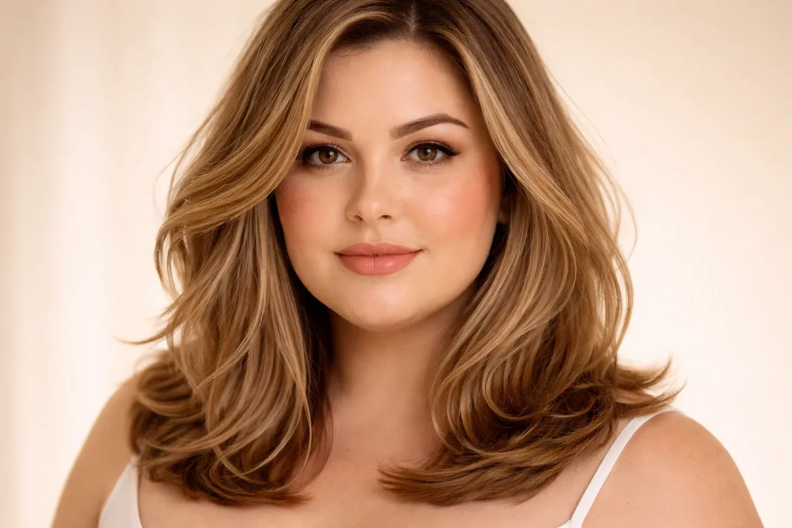 Face Framing Layered Lob