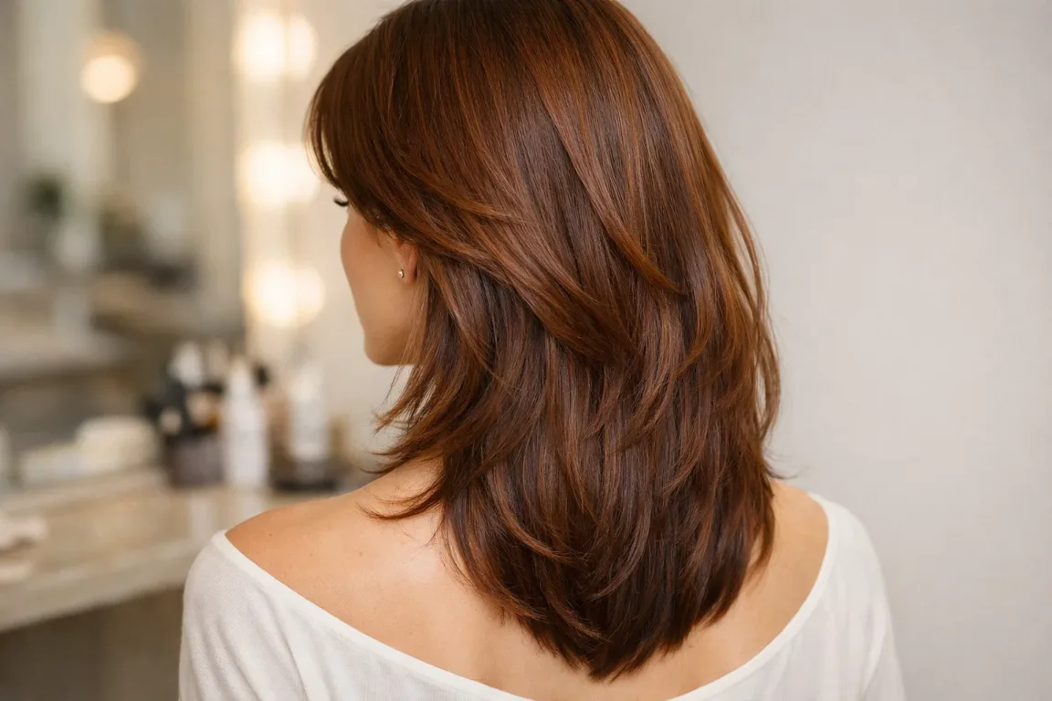 The U Shape Cut with Long Layers