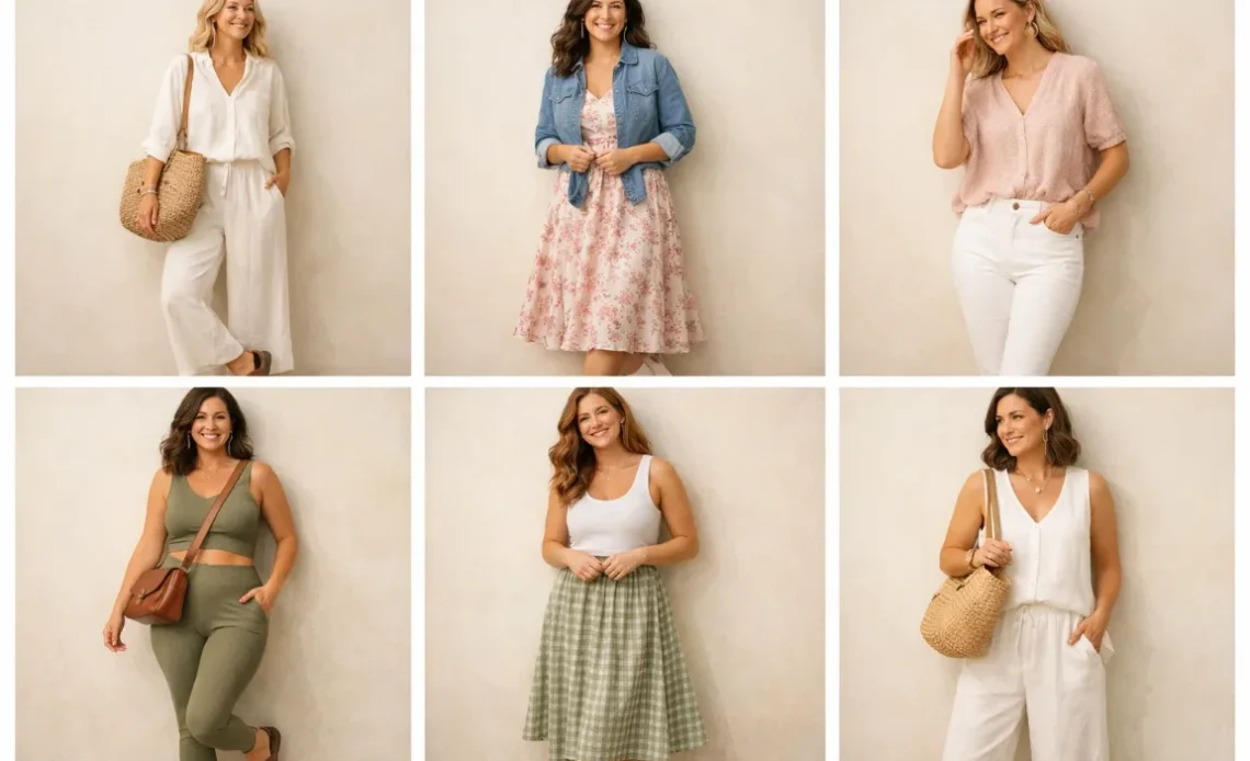 15 Lovely Ideas for Casual Mom Summer Outfits Moms Love 2026