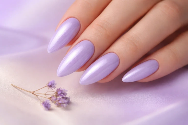 Lilac Blue with Violet Undertones