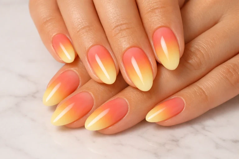 Ombre and Gradient Nails