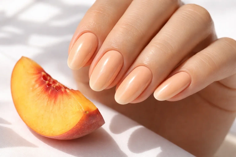 Soft Peach and Creamy Coral