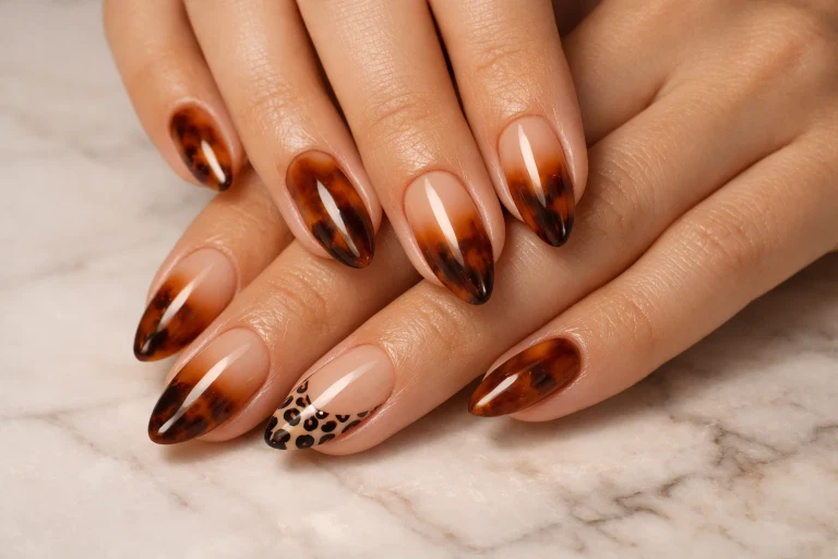 Animal Print Nail Art