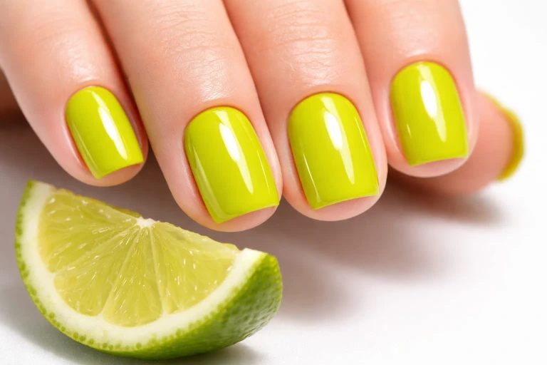 Chartreuse and Wasabi Green