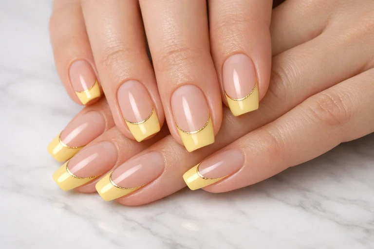 French Tips with a Twist