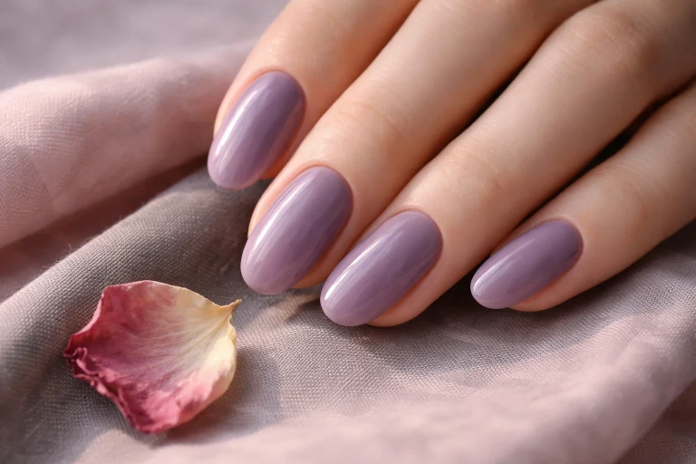Muted Mauve and Smoky Amethyst