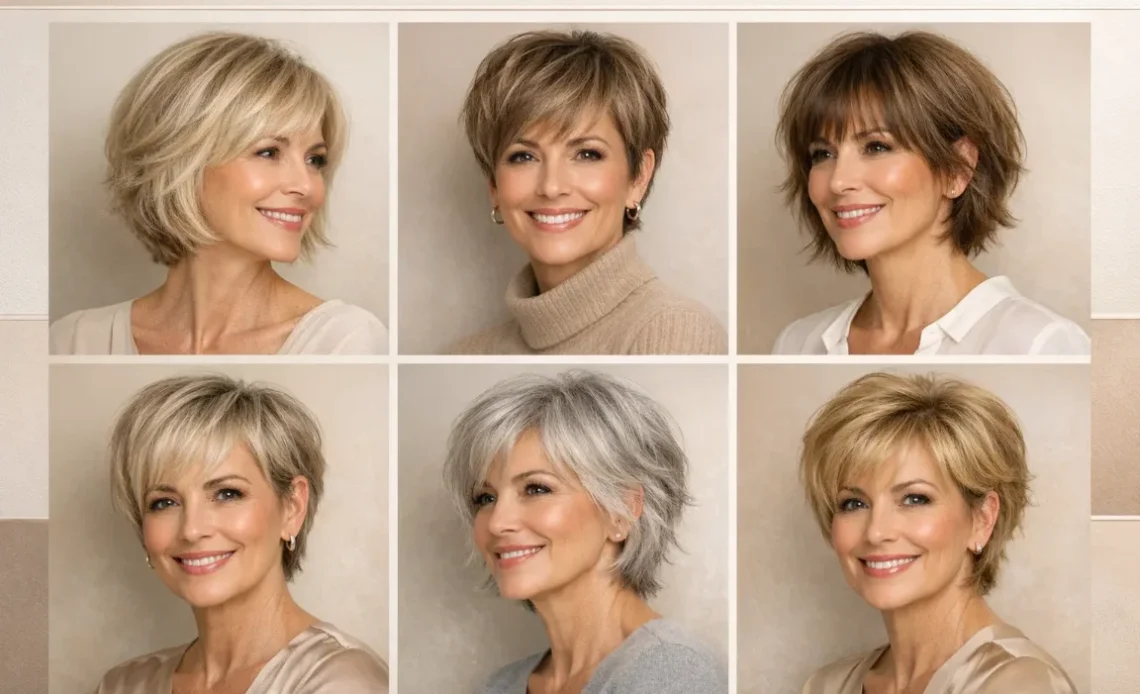 16 Elegant Ideas for Short Haircuts for Women Over 50 2026