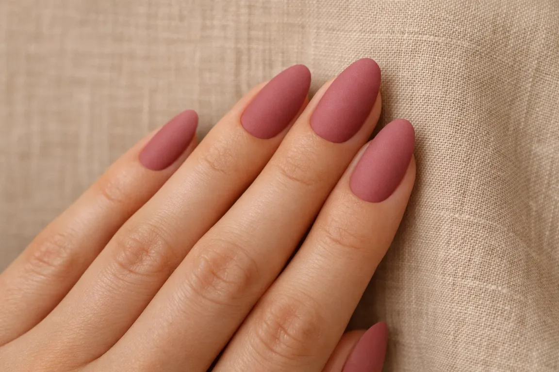 Dusty Rose Matte Finish