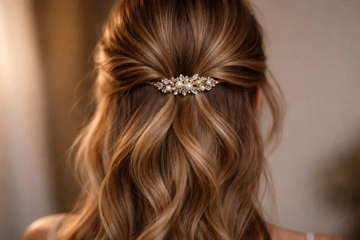 The Twisted Half-Up Ponytail