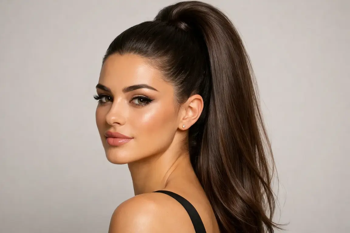 The Classic High Ponytail