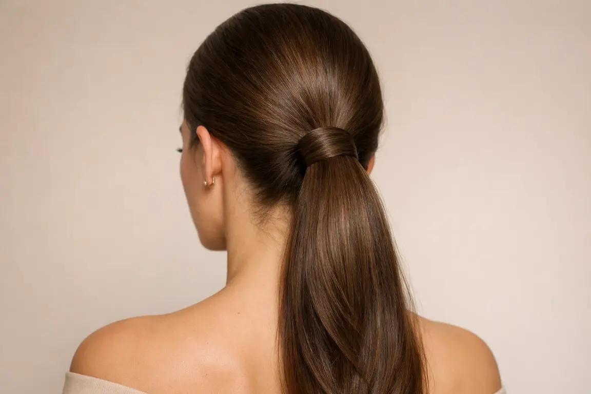 The Wrapped Ponytail