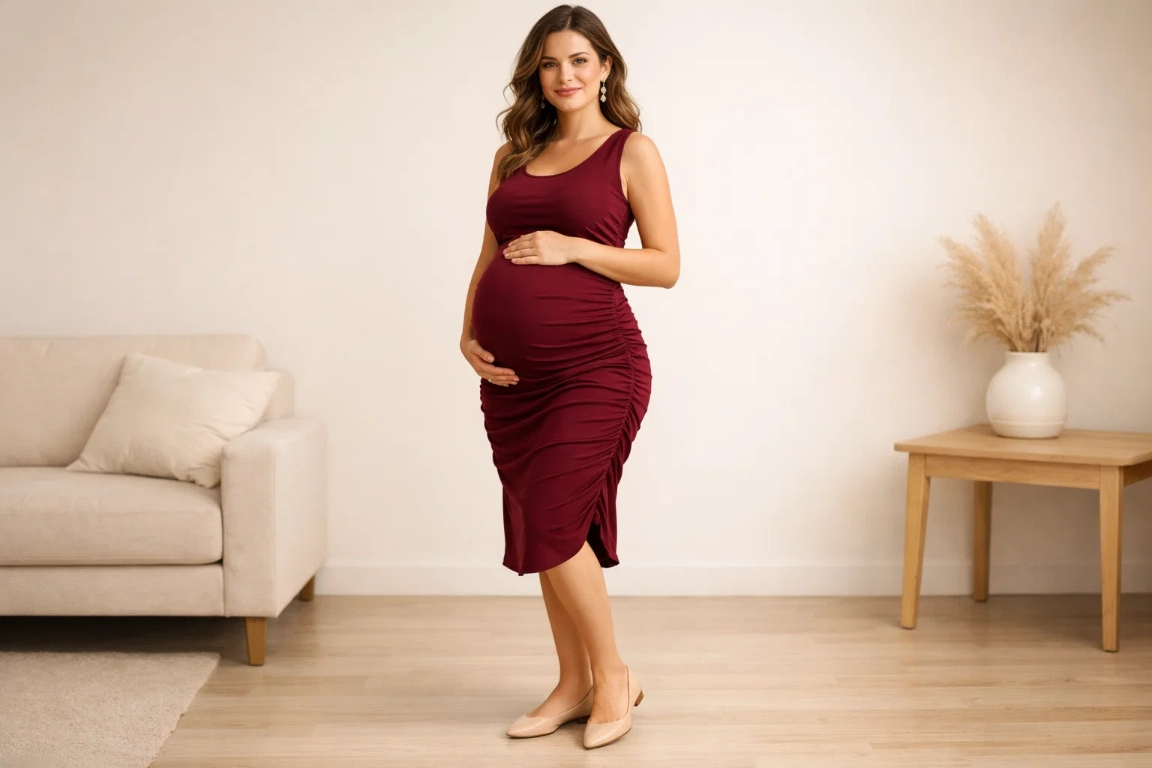 The Ruched Side Dress