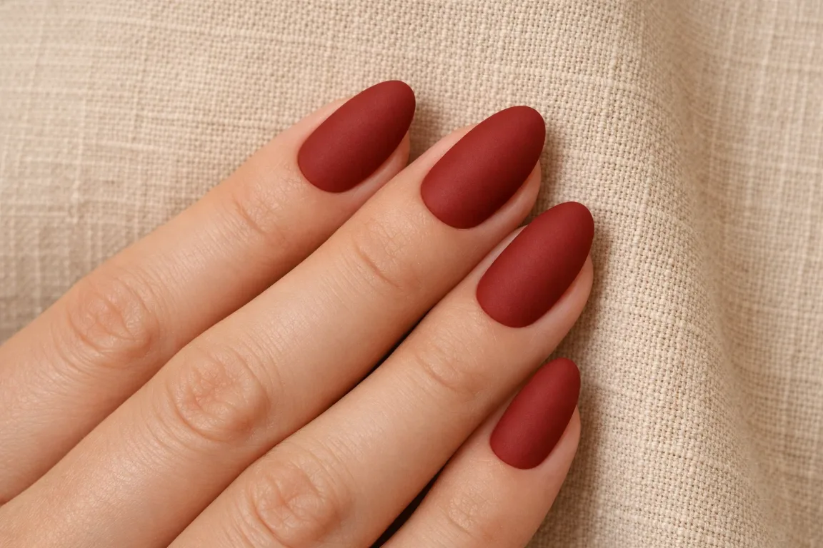 Brick Red Matte Finish