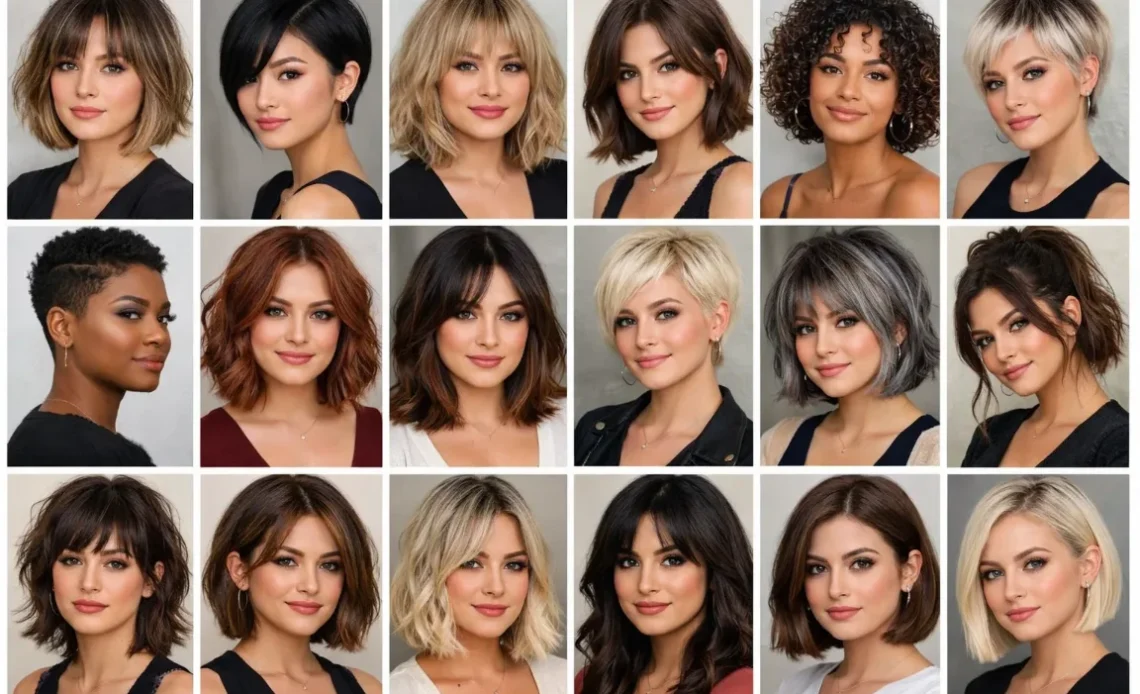 16 Stylish Ideas Haircuts for Round Faces 2026 Trending Look