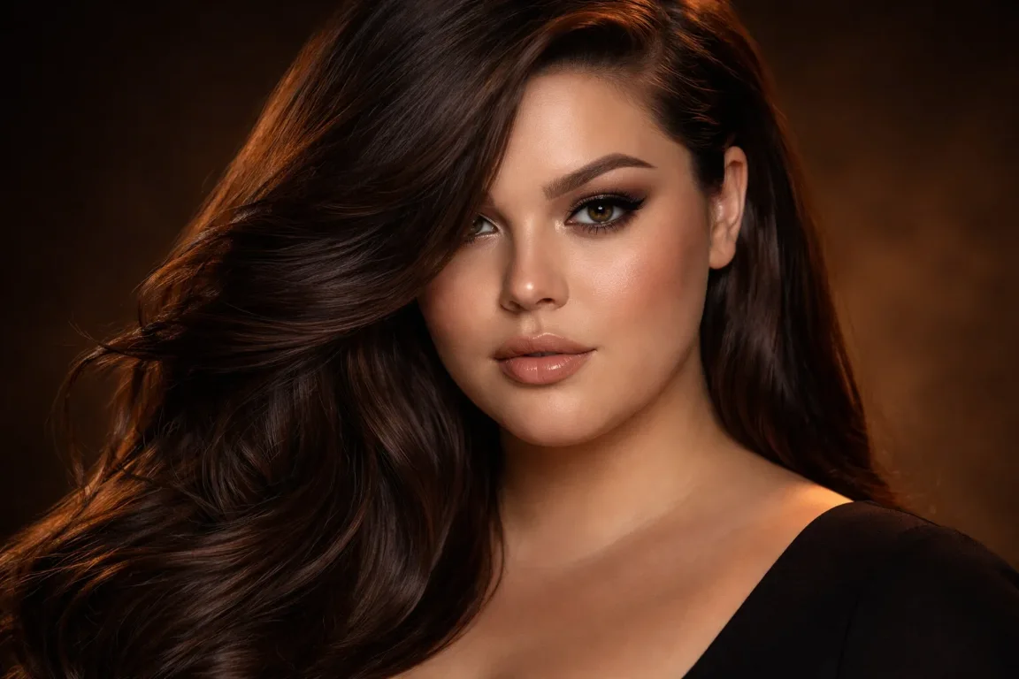 The Deep Side Part Style