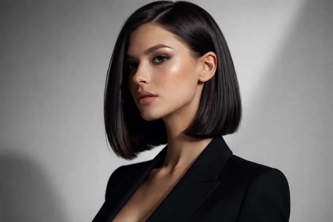 The Blunt Collarbone Bob