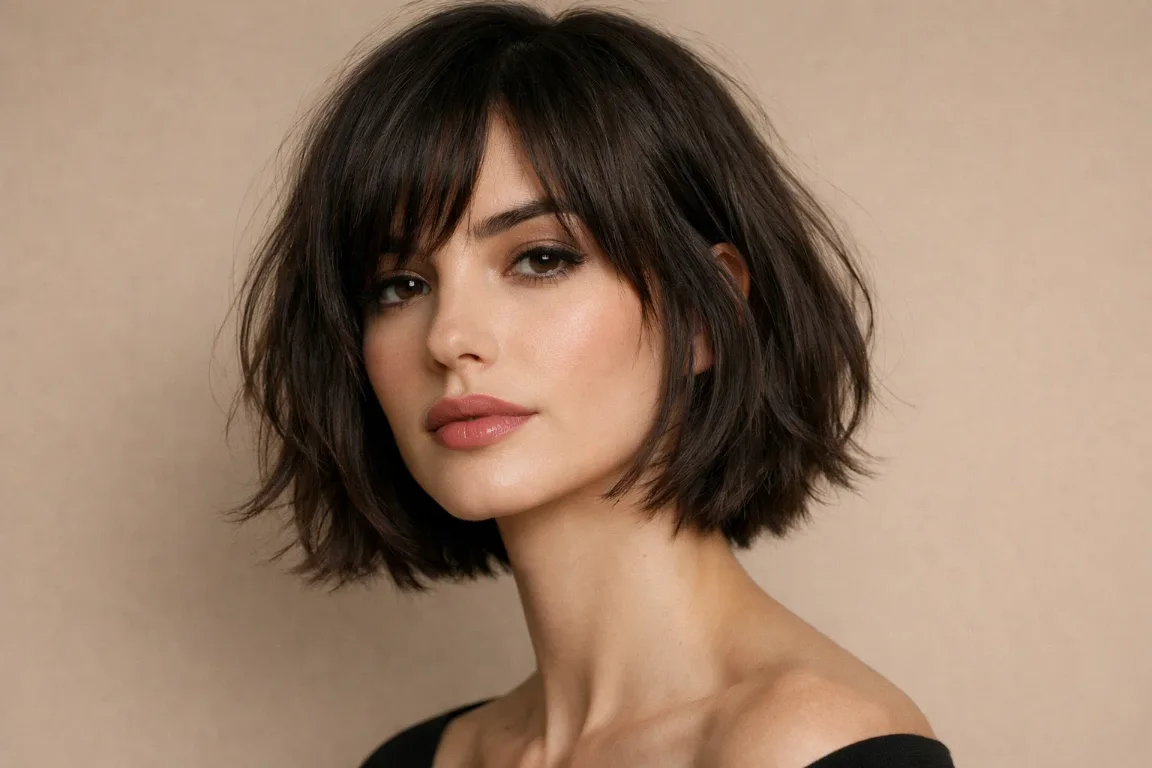 The Layered French Bob