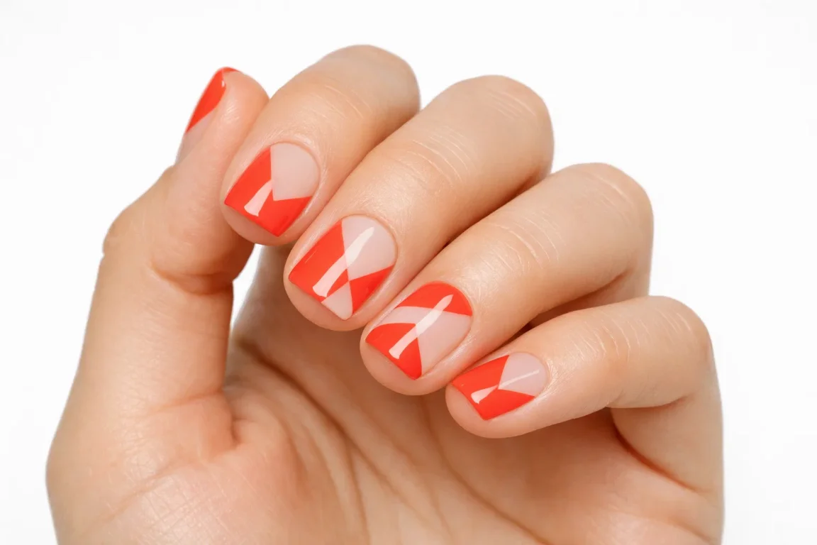 Negative Space Geometric Design