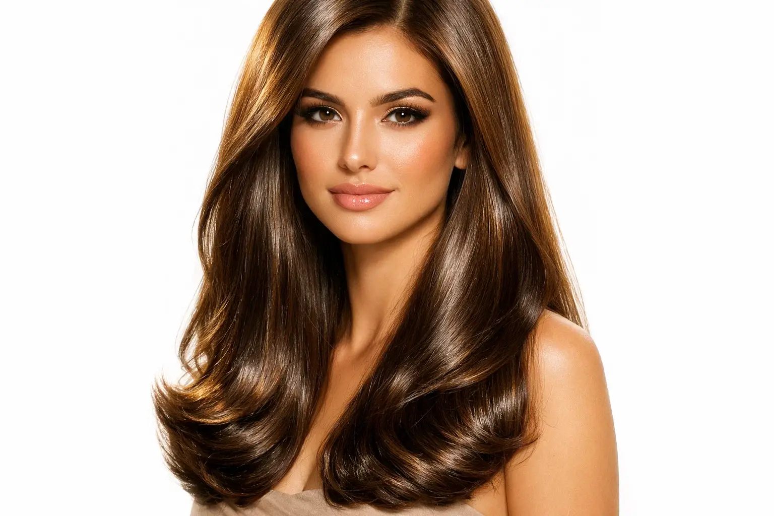 The Glossy Straight Blowout