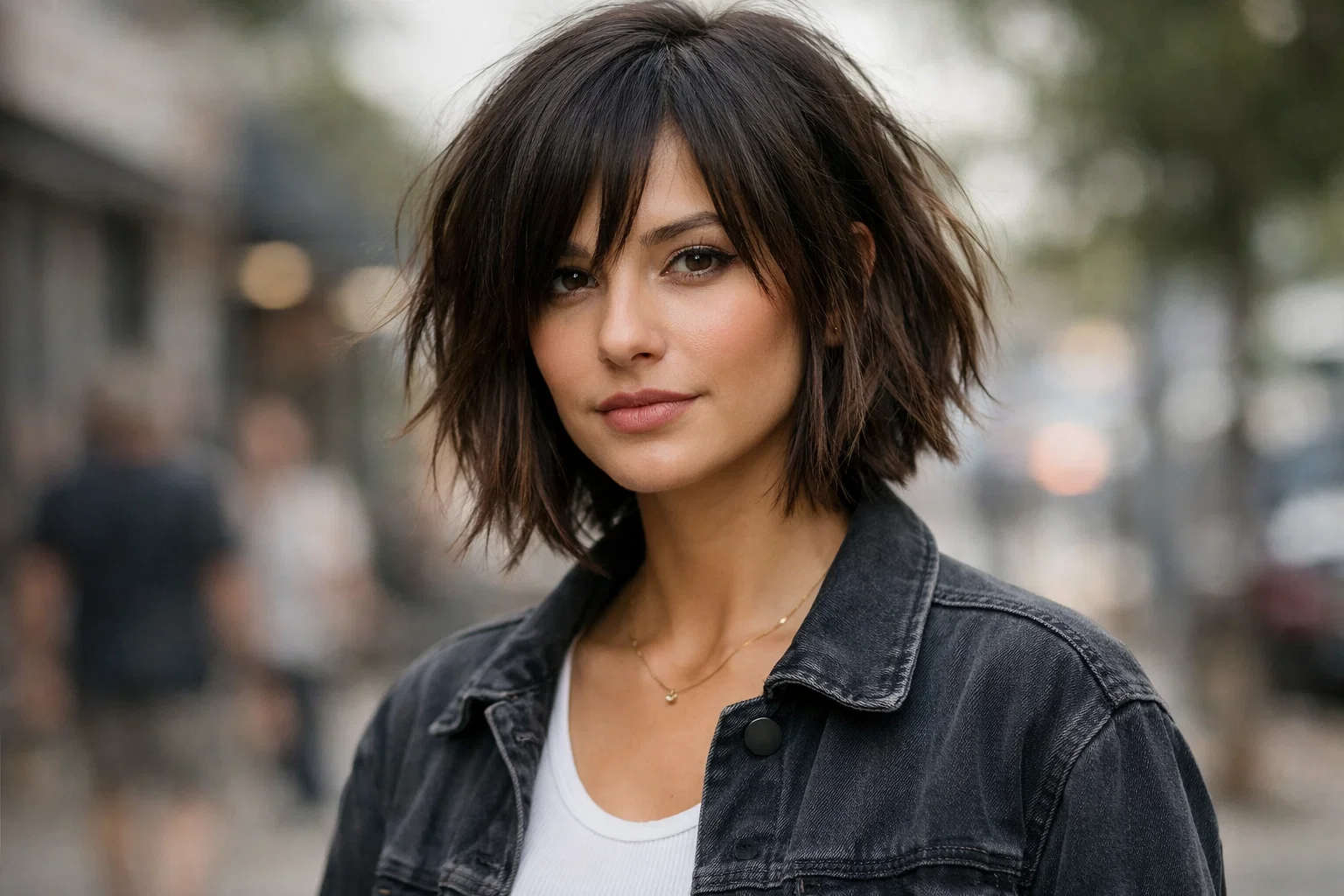 The Choppy Textured Bob