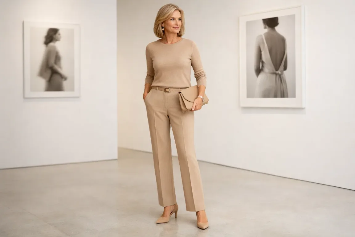 Column Dressing for a Streamlined Silhouette