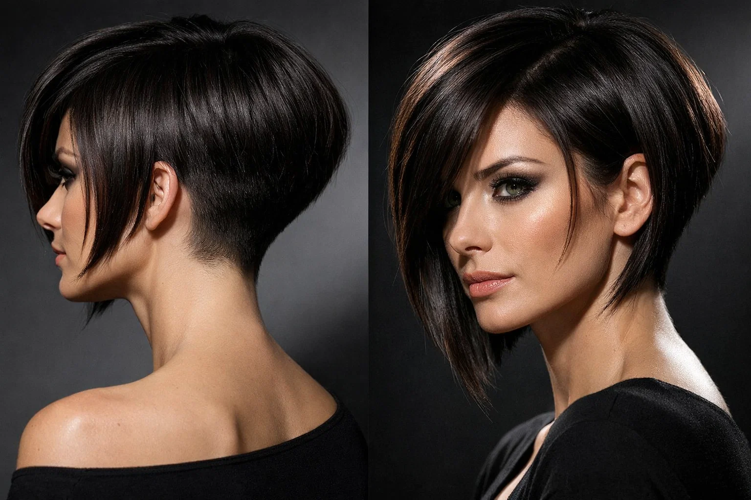 The Graduated Bob with Face-Framing Layers