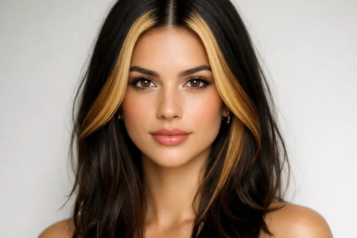 Face-Framing Money Piece