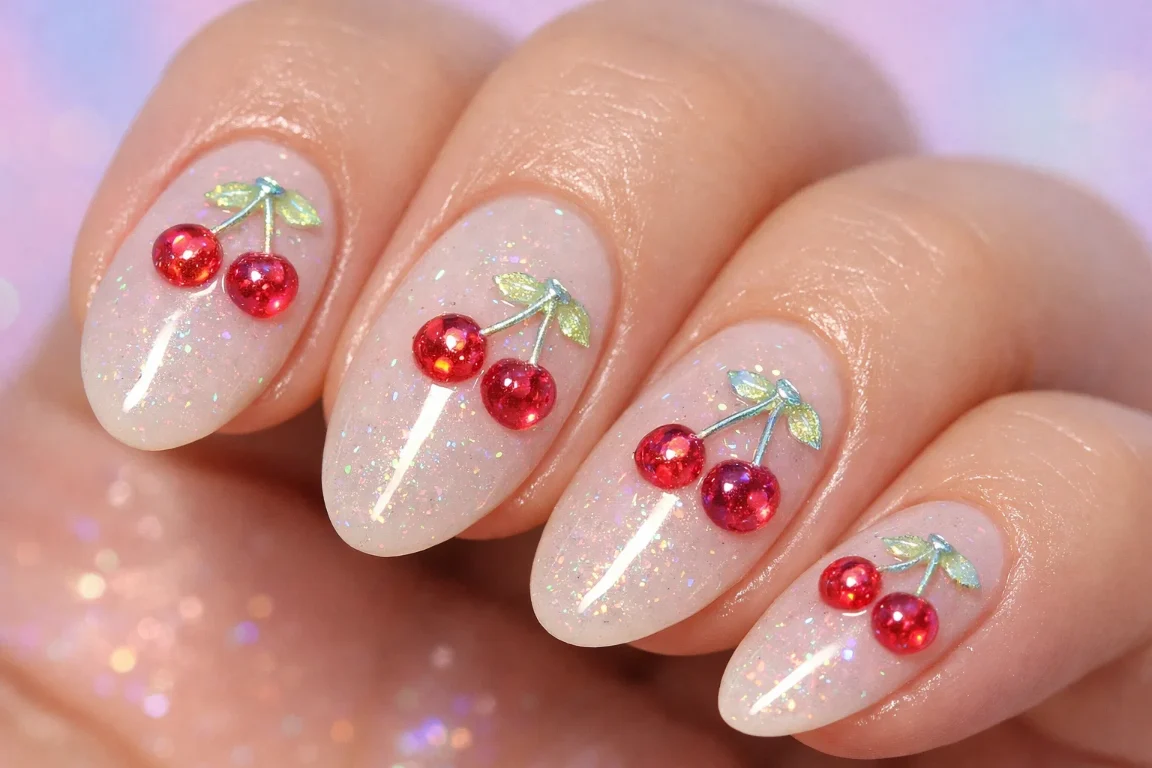 Iridescent Cherry Accents