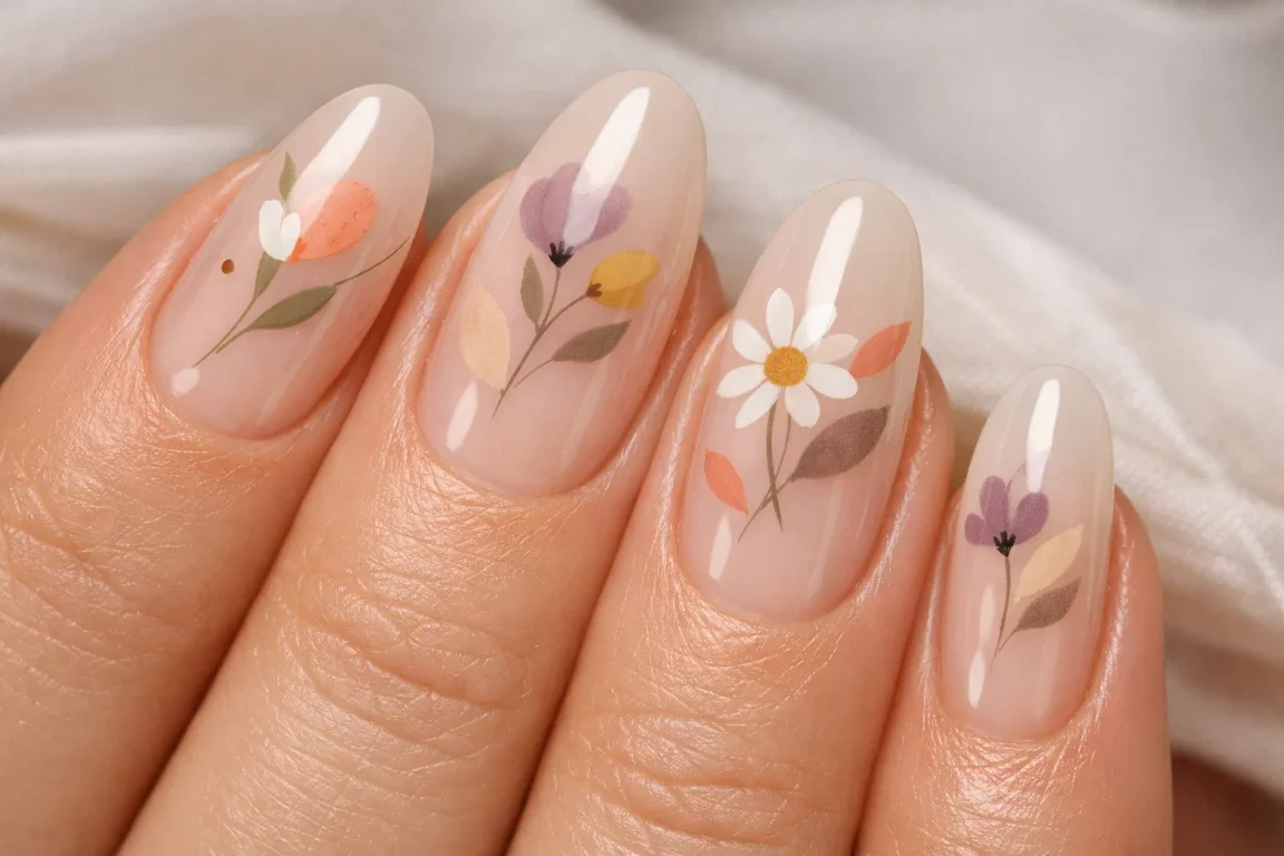 Abstract Editorial Florals