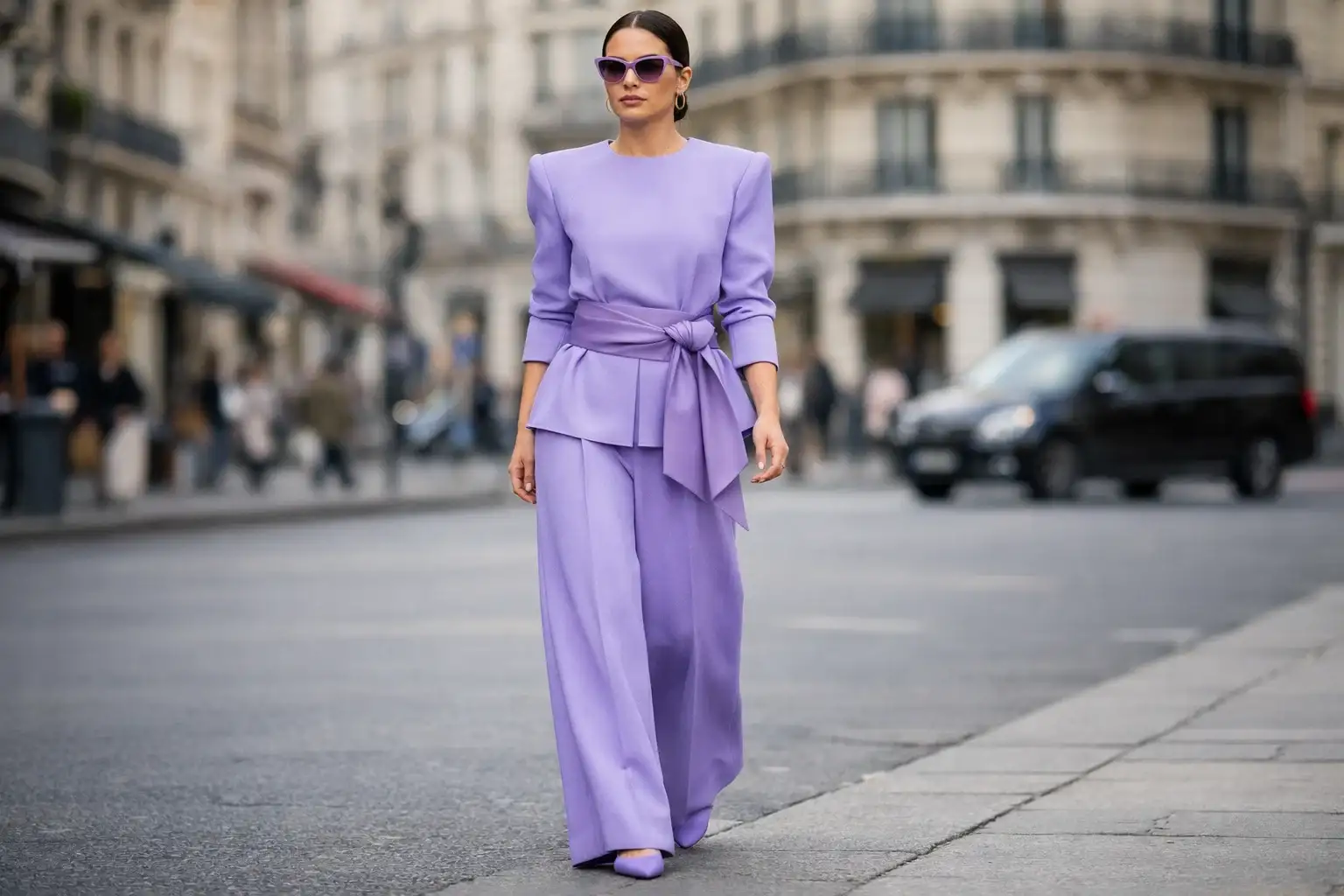 Head-to-Toe Lilac Monochrome