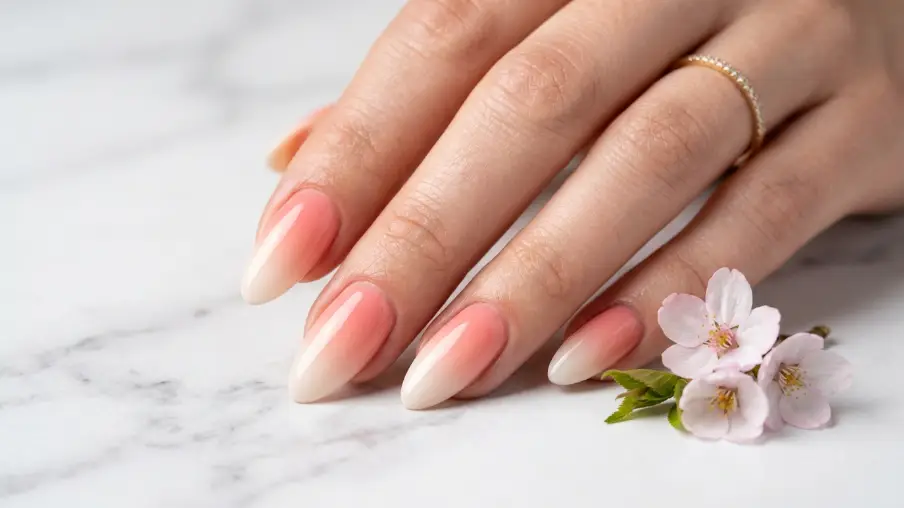 Spring Ombre Nails