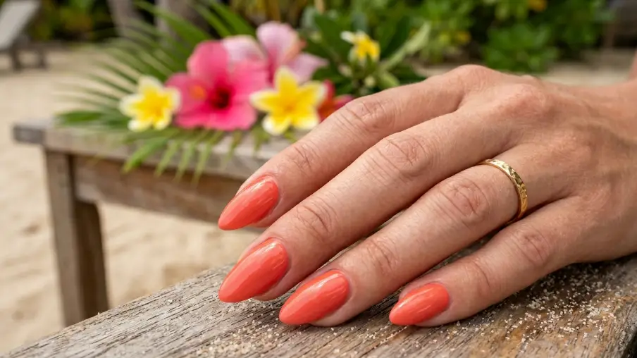 Coral Nails