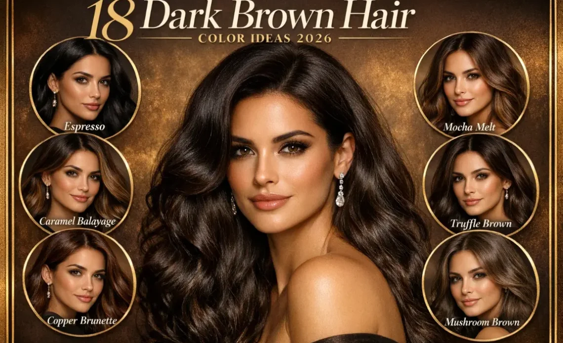 18 Stunning Ideas Dark Brown Hair Color 2026 Ideas Try Now