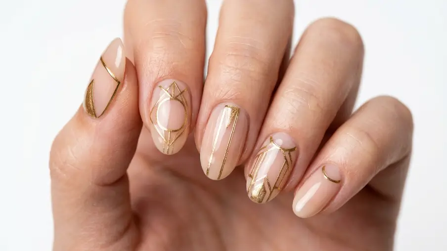 Negative Space Gel Designs