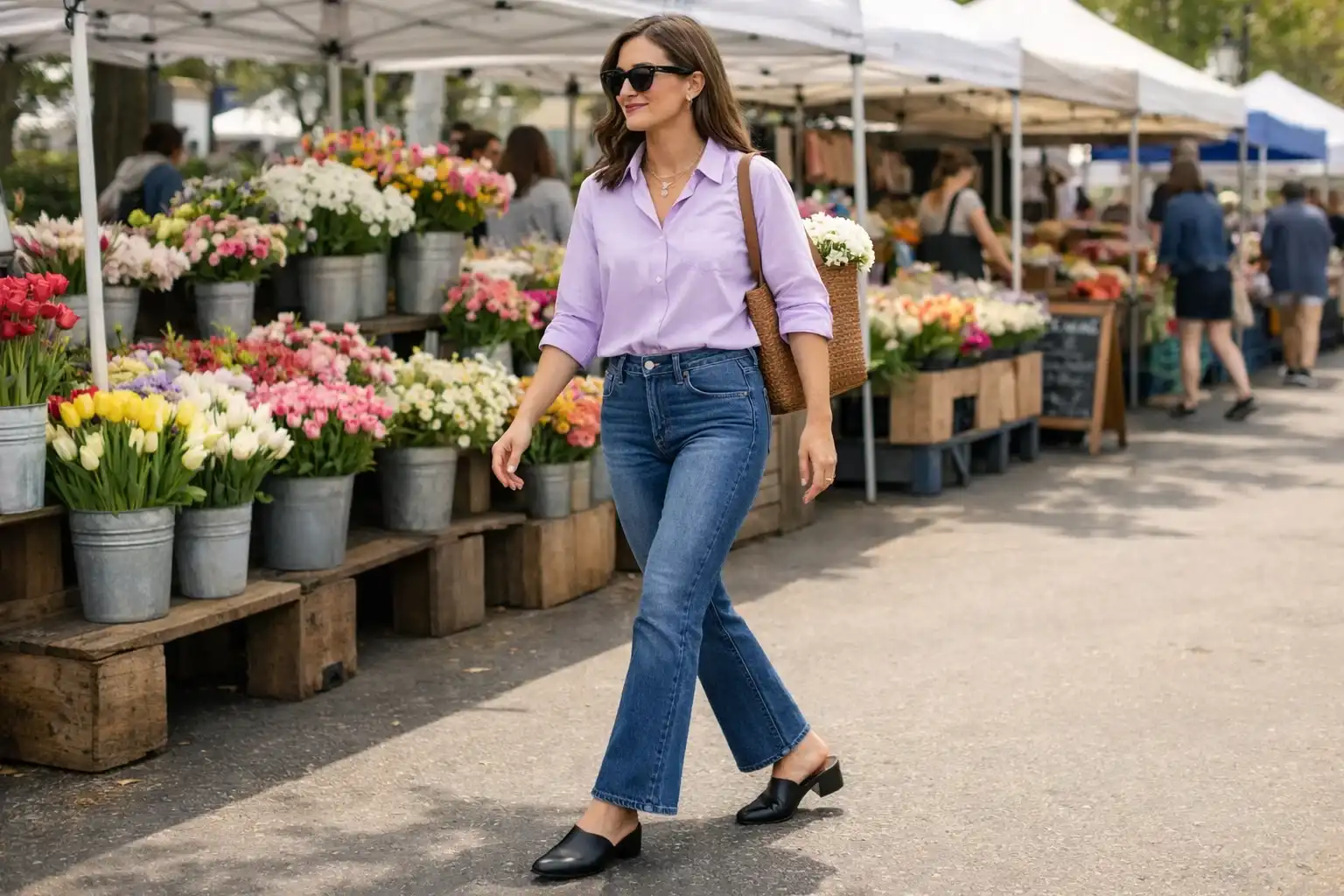 Wear Bootcut Jeans the Modern Way