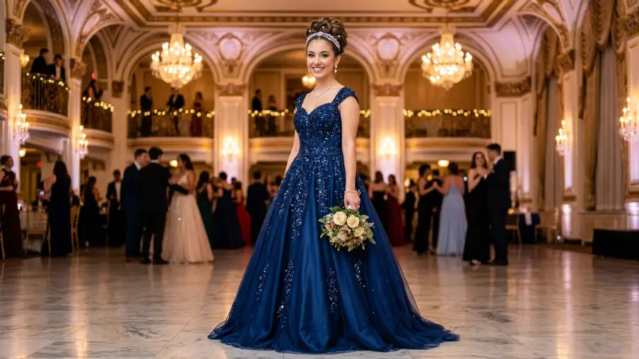 Accessorized Updo with Statement Hairpiece