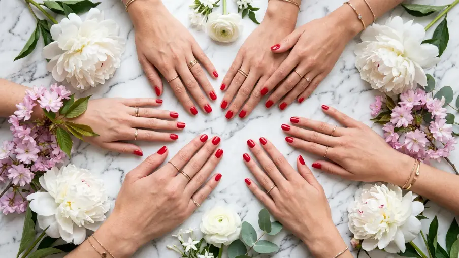 16 Bold Ideas for Red Spring Nails Ideas for a Stylish Look