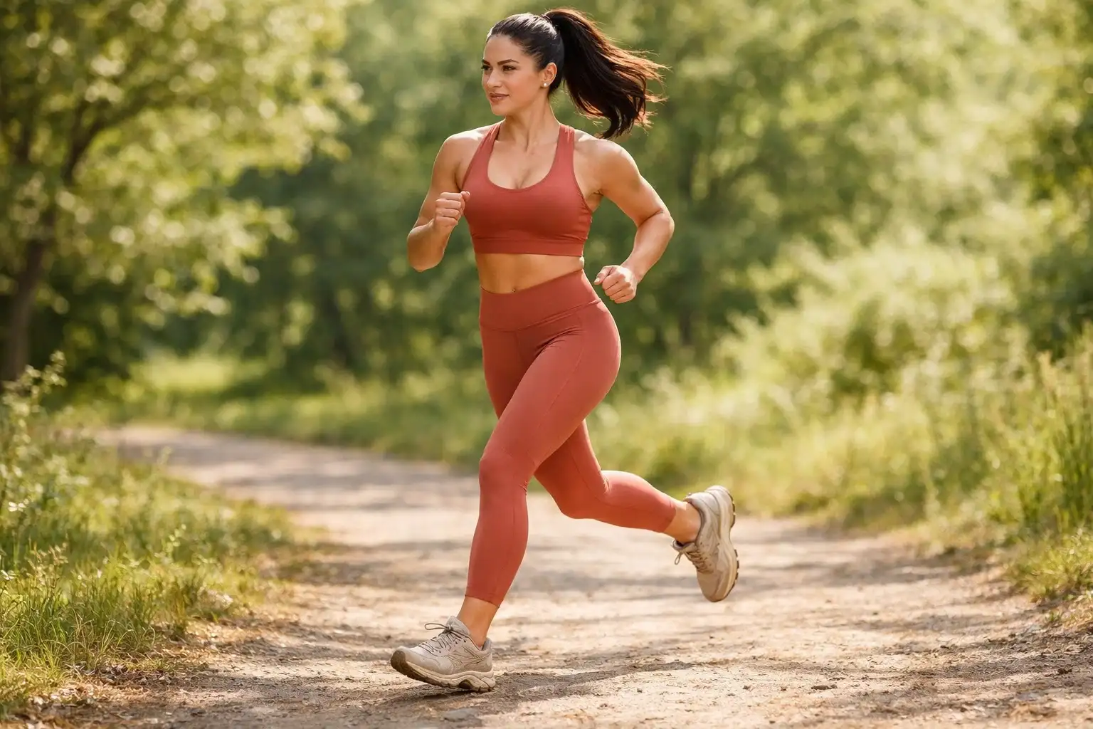 The Earth Tone Running Outfit
