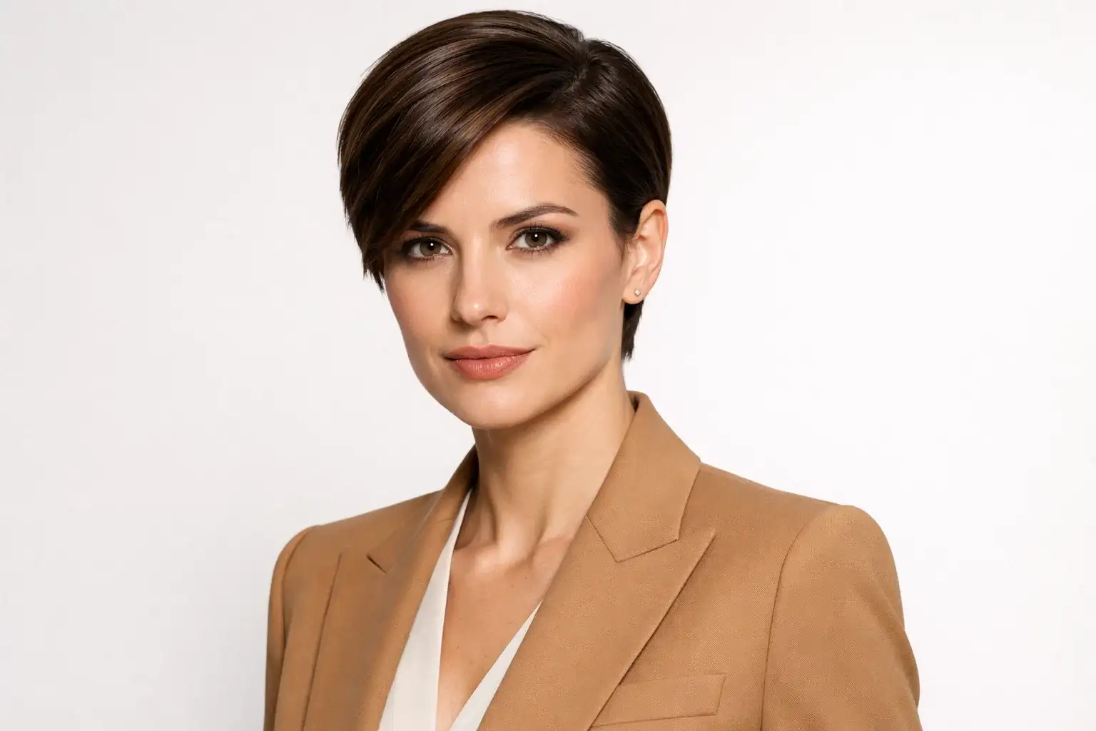 The Sleek Side Swept Style for Short Hair